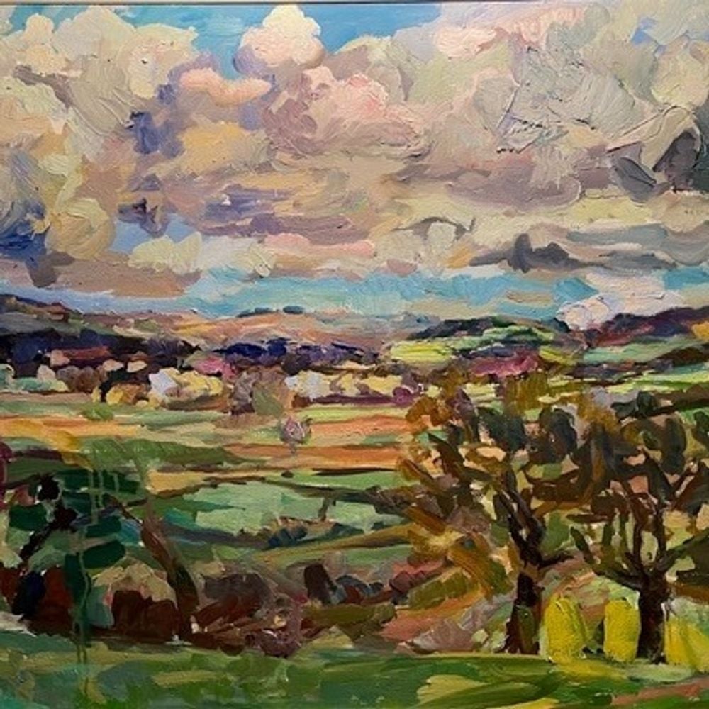 Image for article: Landscape Artist George Irvine - ‘Chasing Time in The British Landscape.’