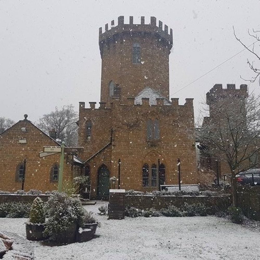 Image for article: Cosy up in a delightful historic folly this winter - The Castle at Edgehill, Oxfordshire Cotswolds