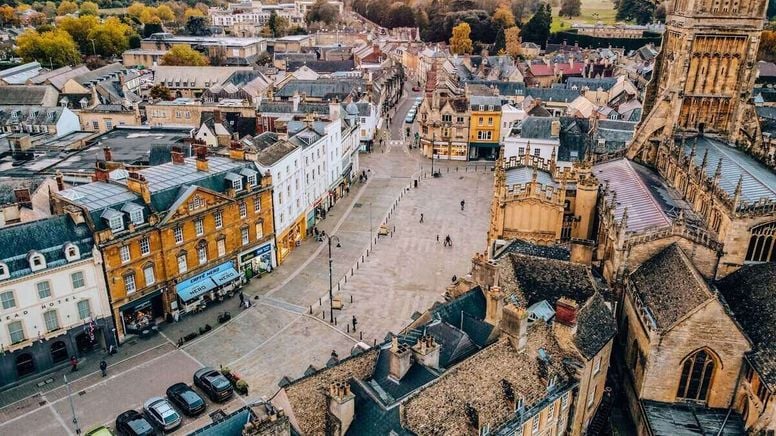 Cirencester Aerial Shot
