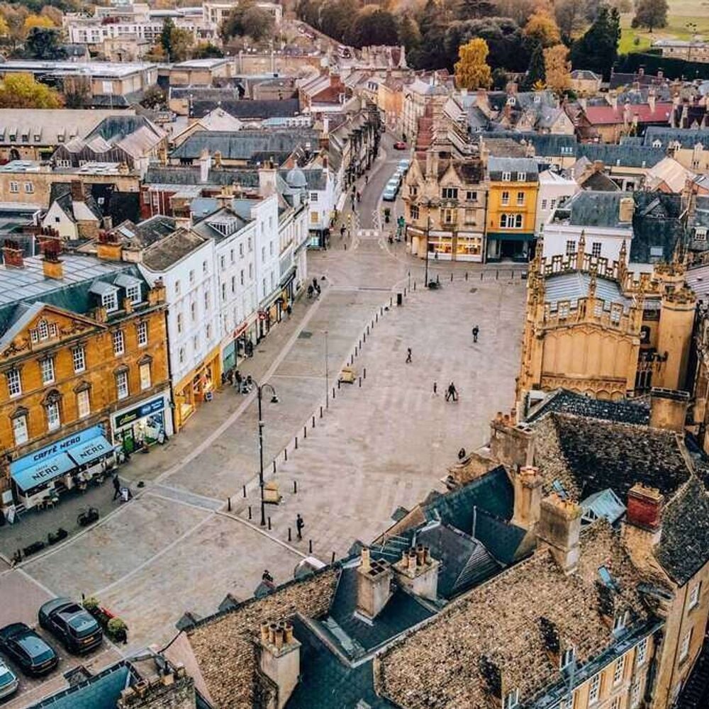 Cirencester Aerial Shot