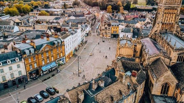 Cirencester Aerial Shot