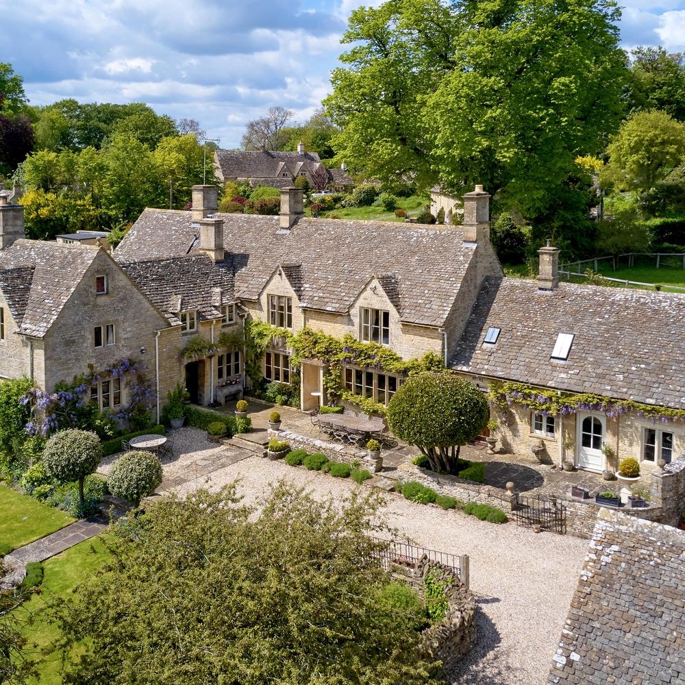 Large traditional Cotswolds house